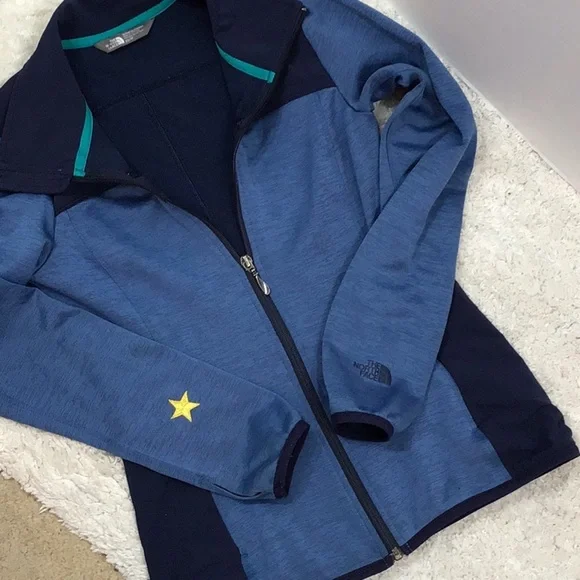 North Face zip front top - Picture 6 of 7